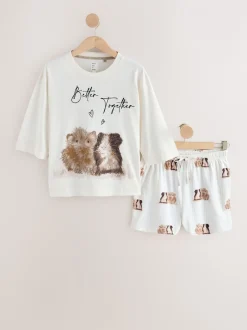 Next Cochon d'Cream - Ensemble pyjama short Clearance