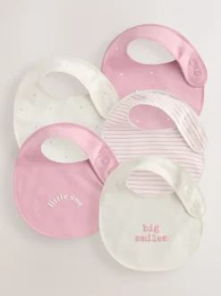 Next Coeur rose - Bébé BIBS 5 Pack New