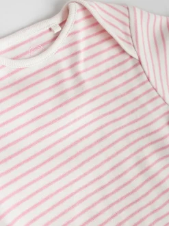 Next Coeur rose - Bébé Manches courtes Bodysuits 5 Pack Clearance