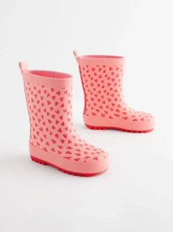 Next Coeur rose - Bottes de pluie Clearance