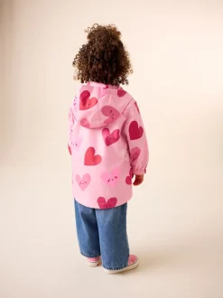 Next Coeur rose - Veste Cagoule imprimée imperméable (3 mois-7 ans) Online