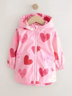 Next Coeur rose - Veste Cagoule imprimée imperméable (3 mois-7 ans) Online