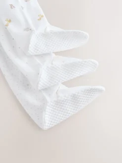 Next Col blanc - Combinaisons de nuit pour bébé 3 Pack (0-2ans) Online