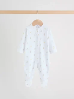 Next Col blanc - Combinaisons de nuit pour bébé 3 Pack (0-2ans) Online