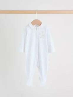 Next Col blanc - Combinaisons de nuit pour bébé 3 Pack (0-2ans) Online