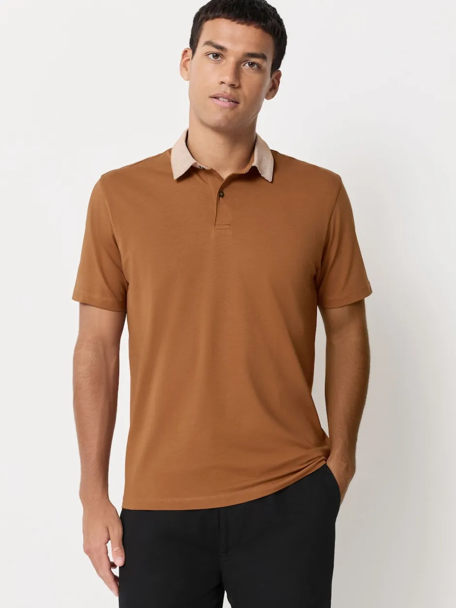 Next - Polo en jersey Manches courtes 3 Pack Col imprimé baies Best