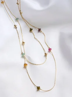 Fat Face Collier multipoing Beige Sable FatFace Hot