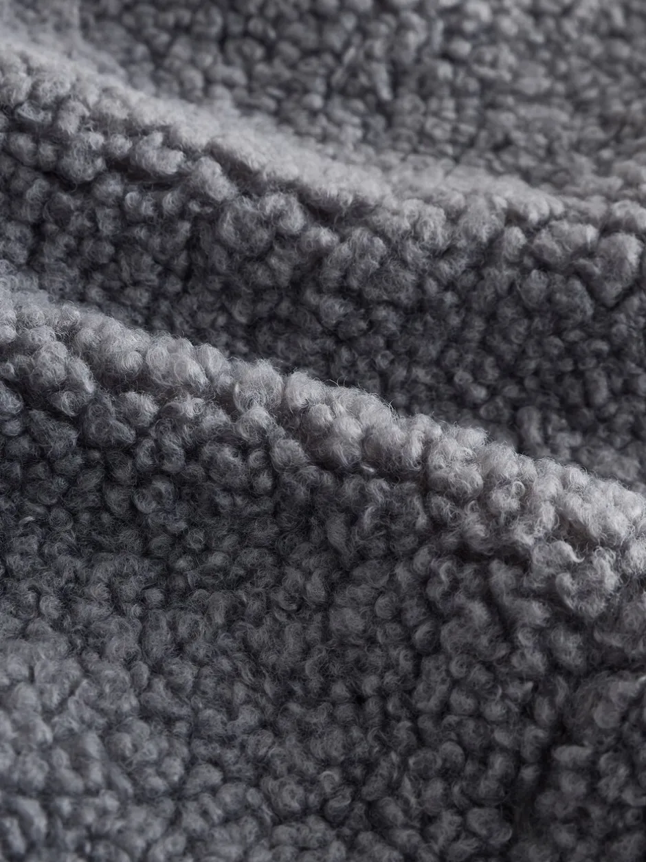 Next Color block anthracite/bleu/fauve - Borg Polaire Shacket (3mths-7yrs) Hot