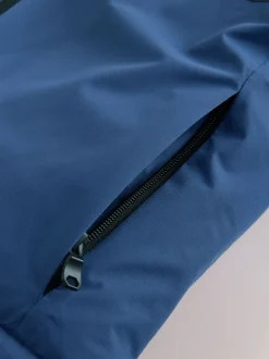 Next color block bleu - Manteau matelassé intérieur imperméable (3-16ans)