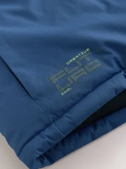 Next color block bleu - Manteau matelassé intérieur imperméable (3-16ans)