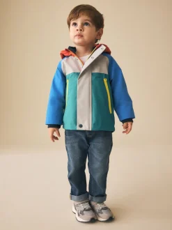 Next Color-block - Anorak doublé en polaire imperméable (3mois-7ans) Online