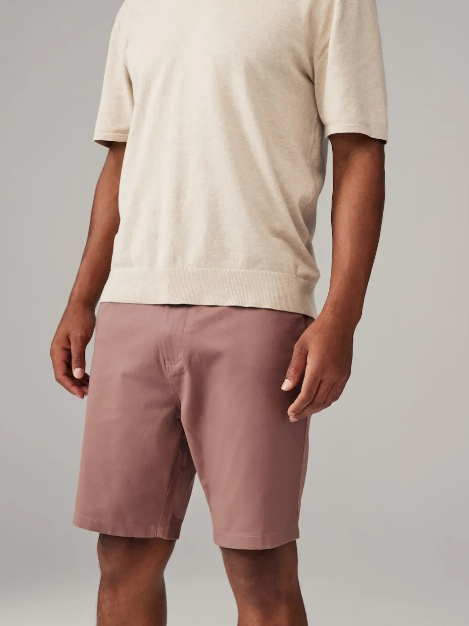 Next Coloris pastel - - Short chino extensible 4 Pack Ajustement droit Outlet