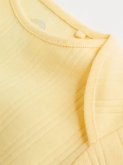 Next Coloris pastel - Lot de 5 bodies bébé à manches courtes