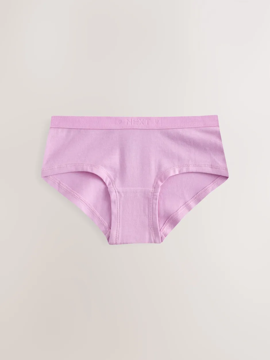 Next Coloris pastel - Paquet de slips taille basse 10 (2-16ans) Hot