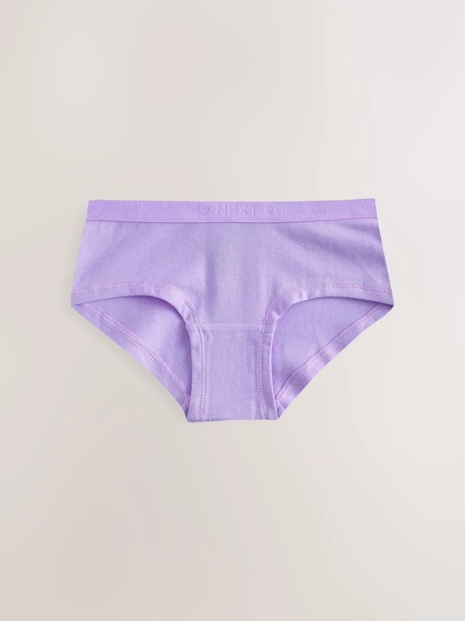 Next Coloris pastel - Paquet de slips taille basse 10 (2-16ans) Hot