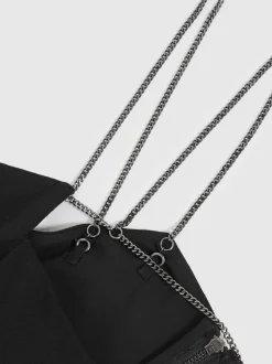 Reiss Combinaison ample Olara à bretelles en chaîne Discount