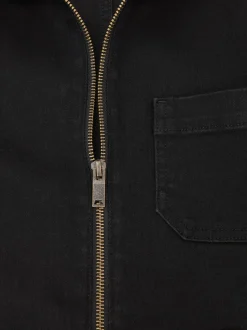 Reiss Combinaison ample zippée en denim Danie Sale