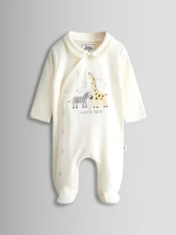Jojo Maman Bébé Combinaison de nuit Born In 2026 Safari Online