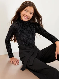 Lipsy Combinaison Zebra Devore (5-16ans) Hot