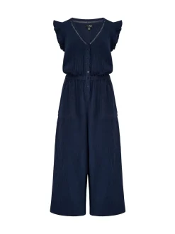 Pour Moi Combinaison en coton double avec bordure en échelle Clearance