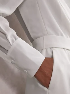 Reiss Combinaison smoking ample à manches transparentes Flora Clearance