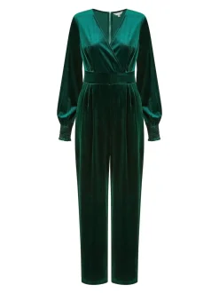 Yumi Combinaison Velvet à manches longues Hot