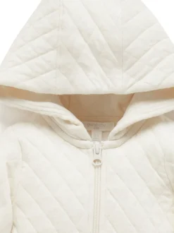 Purebaby Combinaison zippée matelassée en coton Sale