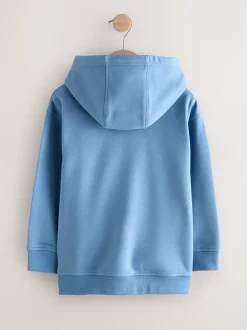 Next - Sweat à capuche adolescent imprimé graphique (3-16ans) Contrôleur Bleu