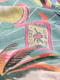 Next - Bas de bikini Imprimé Conversation homard vert/rose Sale