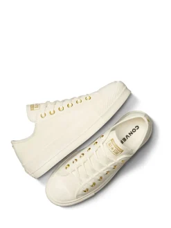 Converse Chuck Taylor All Star Lift Mono Leather Low Trainers