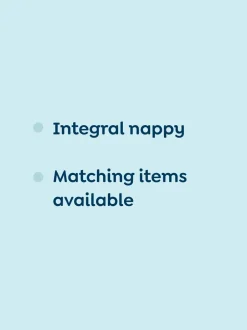 Jojo Maman Bébé Couche de bain Bleu Discount