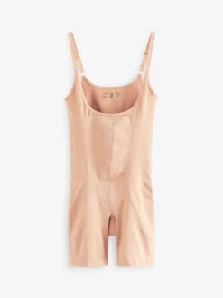 Next Couleur praline - Body gainant au ventre sans soutien-gorge