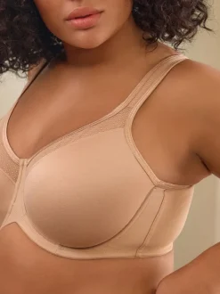 Next Couleur praline - F-K Ultimate Support Cotton Minimiser Soutien-gorge à bretelles rembourré Online