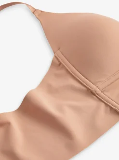 Next Couleur praline - Soutien-gorge multiposition A-E à décolleté plongeant profond New