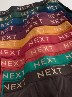 Next - Boxers hipsters riches en coton mélangé Couleur vive