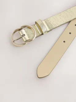 Next Craquelé Or - Ceinture régulière en PU Sale