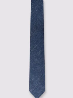 Antique Rogue Cravate unie en lin Blend