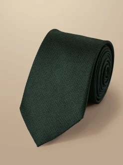 Charles Tyrwhitt Cravate soie résistante aux taches Clearance