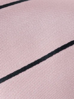 Hawes & Curtis Cravate Repp à rayures roses Hot