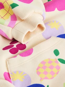 Next Cream Fruit - Sweat à capuche zippé (3mths-7yrs) Online