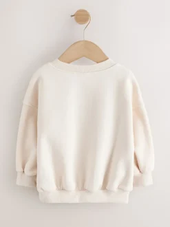 Next Cream Taco arc-en-ciel - Sweat à col ras du cou (3mths-7yrs) Best