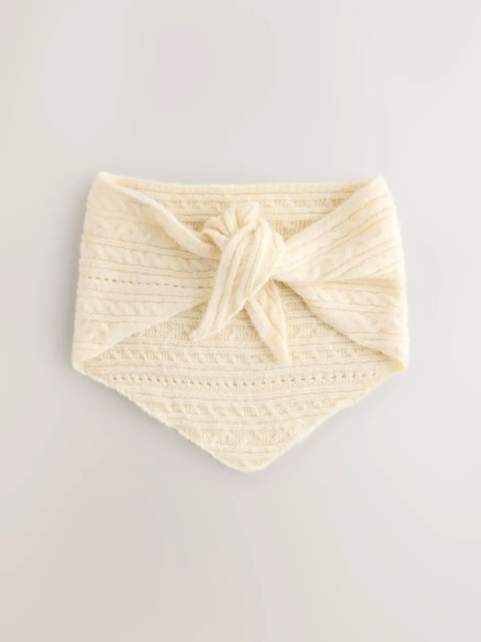 Next Crème - Écharpe triangle à nouer (3-16ans)