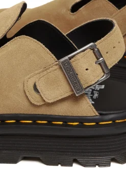 Dr. Martens Crème - Chaussures en cuir Zebzag Hot