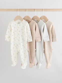 Next Crème - Dors-bien bébé à fermeture éclair bidirectionnelle (0-2ans)