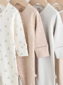 Next Crème - Dors-bien bébé à fermeture éclair bidirectionnelle (0-2ans)