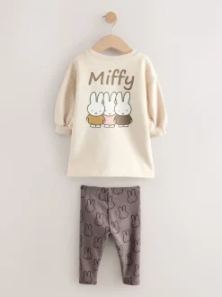 Next Crème - Ensemble Miffy Robe sweat et legging (3mois-7ans)