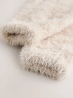 Next - Gants moelleux (3-16 ans) Crème Hot