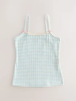 Next Crème - Gilets cami texturés à bretelles Lot de 3 (1.5-16ans)