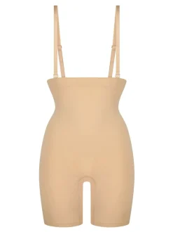 Hunkemoller Crème - Lingerie amincissante sans couture pour les cuisses sculptante 100% coton Body Discount