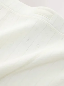 Next Crème - Leggings en maille pointelle douillette haute taille thermique